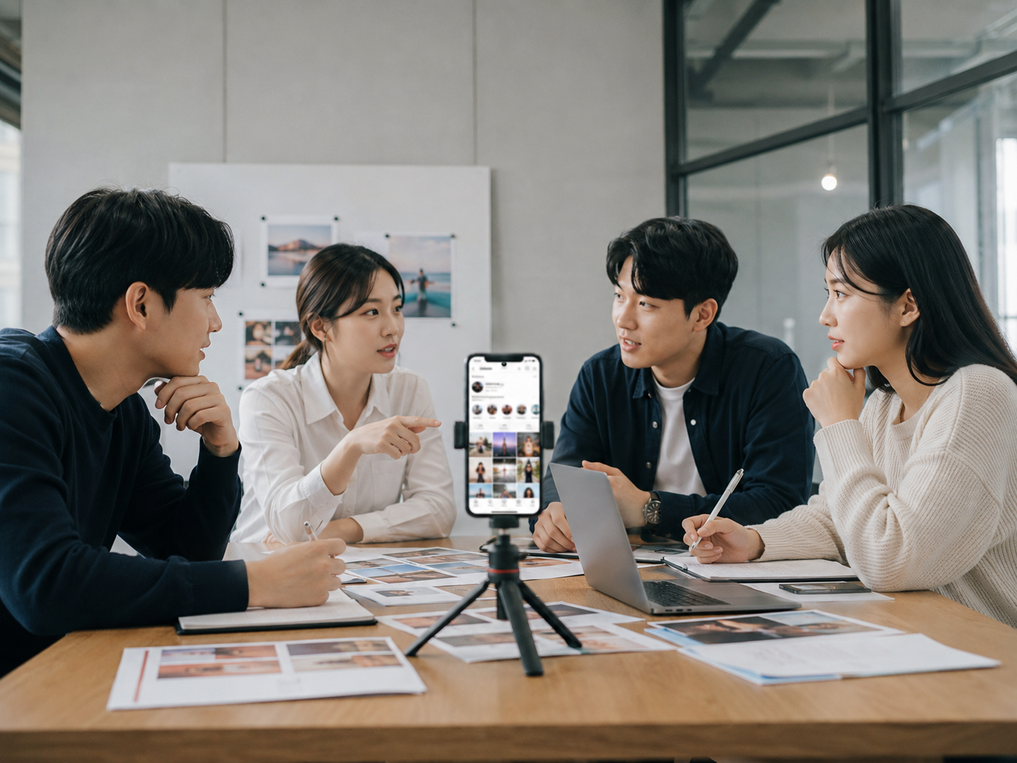 SNS 운영노트 프로필 이미지